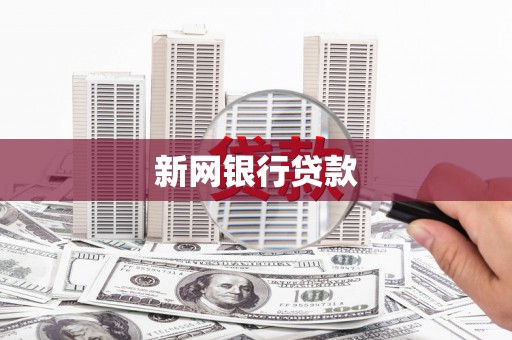荆州新网银行贷款