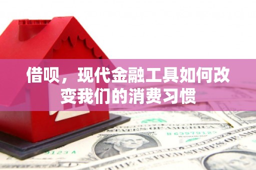 荆州借呗，现代金融工具如何改变我们的消费习惯