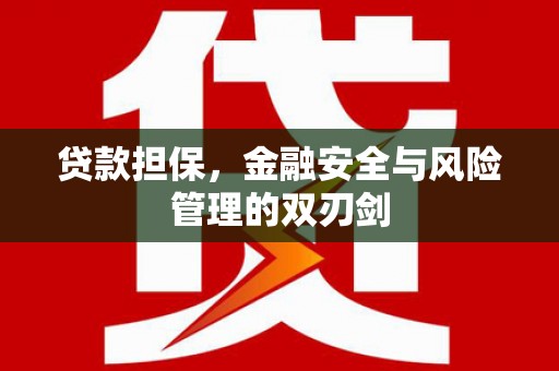 荆州贷款担保，金融安全与风险管理的双刃剑