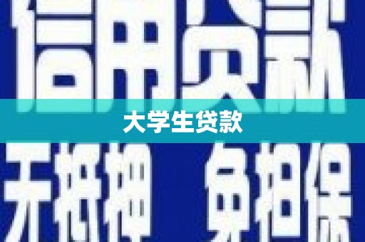 荆州大学生贷款